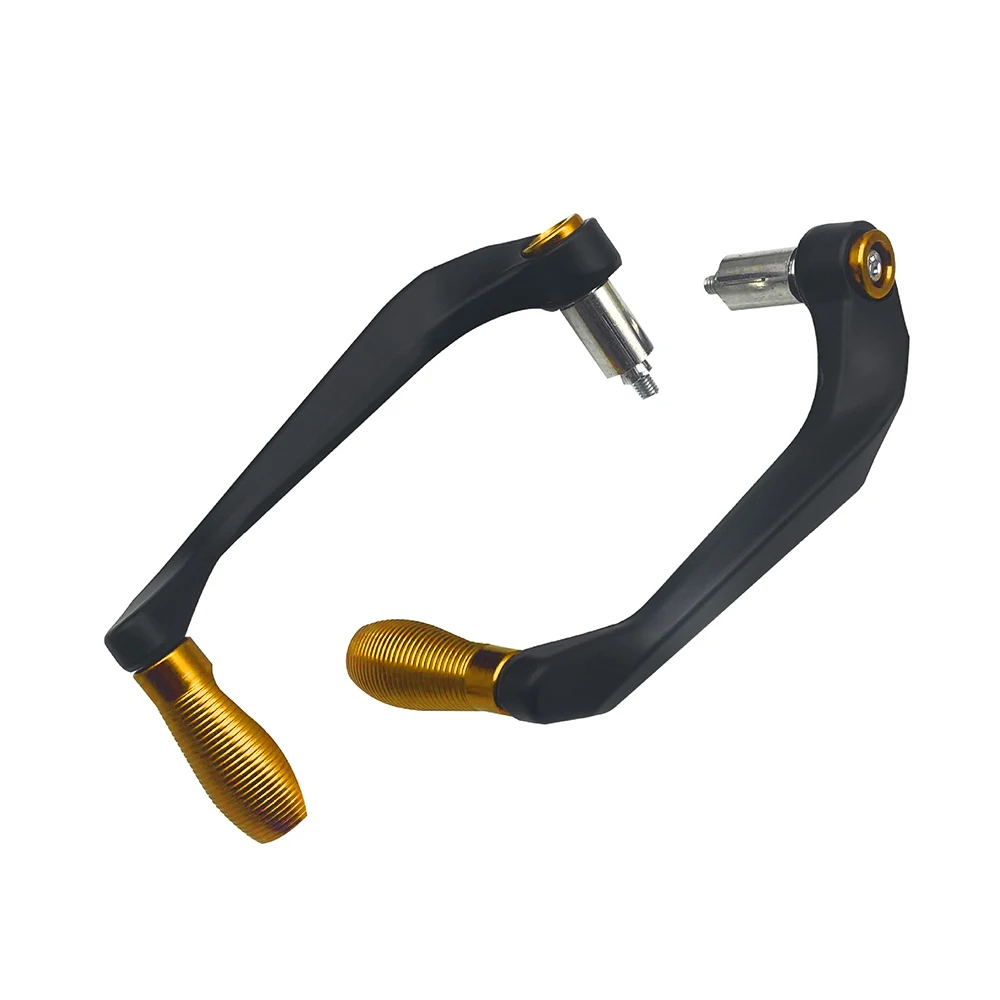 gold 2 шт. 22 мм 7/" мотоцикл тормозной рычаг сцепления протектор Handguard рука для MT07 MT09 NINJA300 большинства велосипедов - Цвет: gold