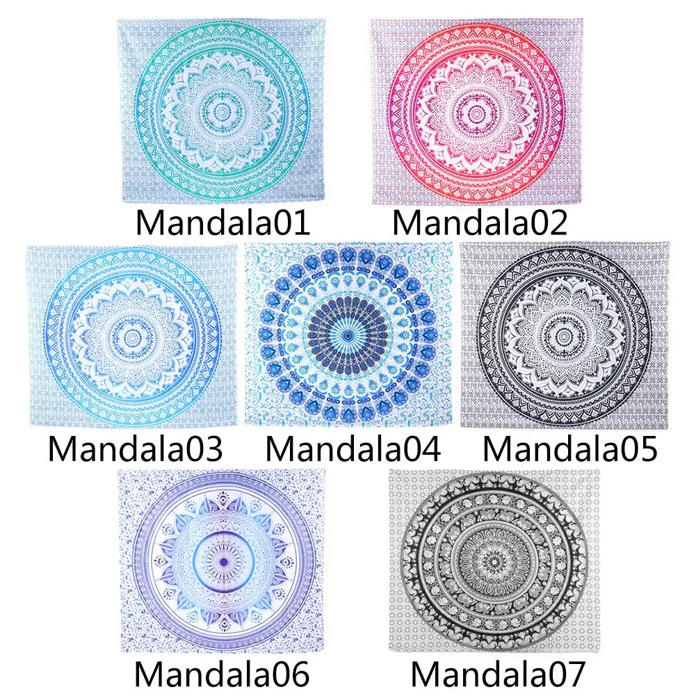 

Retro Boho Wall Tapestry Beach Travel Towel Blanket Yoga Mat Home Carpet