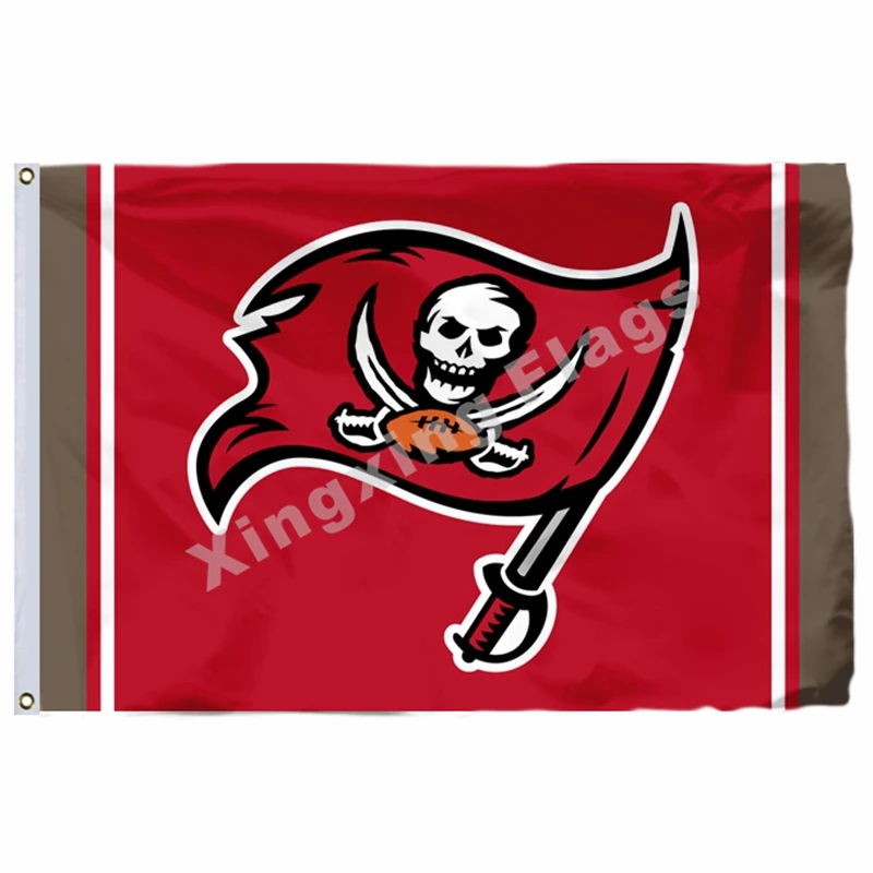 G2 Tampa Bay Buccaneers флаг колонны 3ft X 5ft полиэстер Tampa Bay баннер Buccaneers Летающий Размер № 4 90X150 см на заказ - Цвет: G2