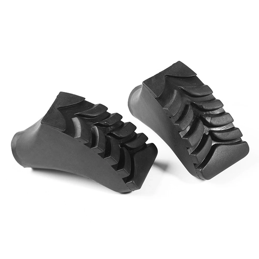 

6pcs Trekking Poles Tips Protectors Anti-skid Replacement Hiking Walking Sticks Head Protector Walking Cane Accessories