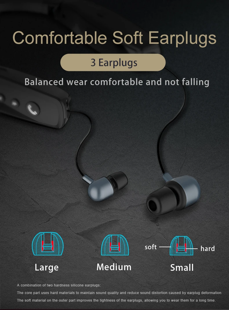 KSUN KSX-BT66 Bluetooth гарнитура беспроводной Спорт Бег Уши висячие шеи Android Apple универсальная рация Национальный