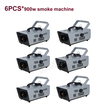 

6XLot DMX / Remote Control LED 900W Smoke Machine RGB Color LED Fog Machine / Professional LED Fogger Stage 900W Smoke Ej
