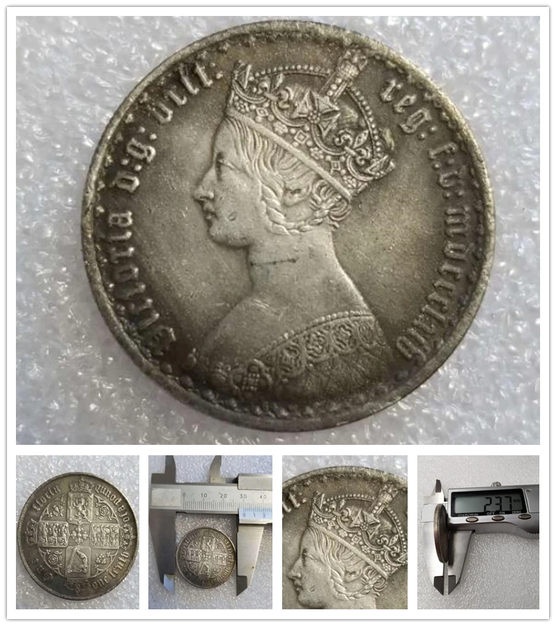 Ancient Britain Coins, Metal Gift Craft Coins Original, Antique Imitation Home Party Decoration Copy