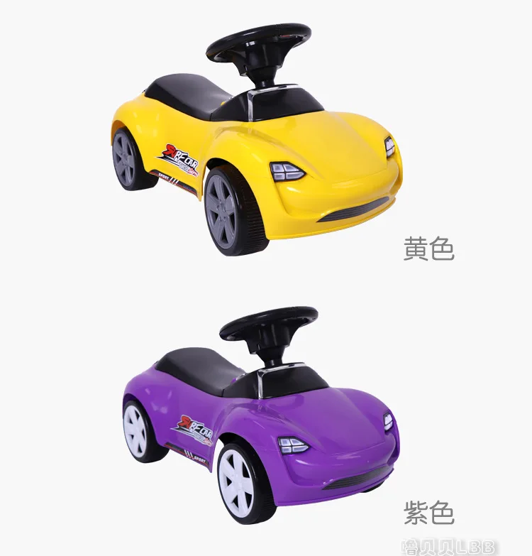 Детская четырехколесный скутер кататься на игрушечных автомобиля для малышей, начинающих ходить; автомобилей для детей с музыкой 10M-4 лет