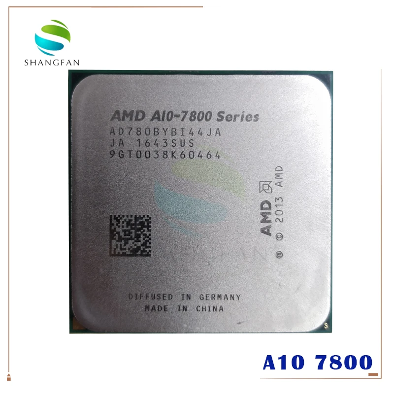 AMD A10 Series 7800 3 5 ГГц четырехъядерный процессор AD7800YBI44JA / AD780BYBI44JA разъем FM2