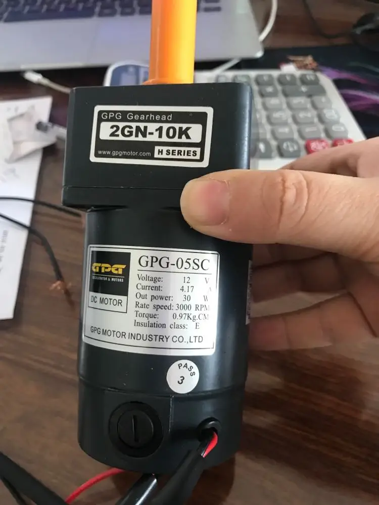 

DC motor / reducer motor / brush motor 12V30W3000RPM
