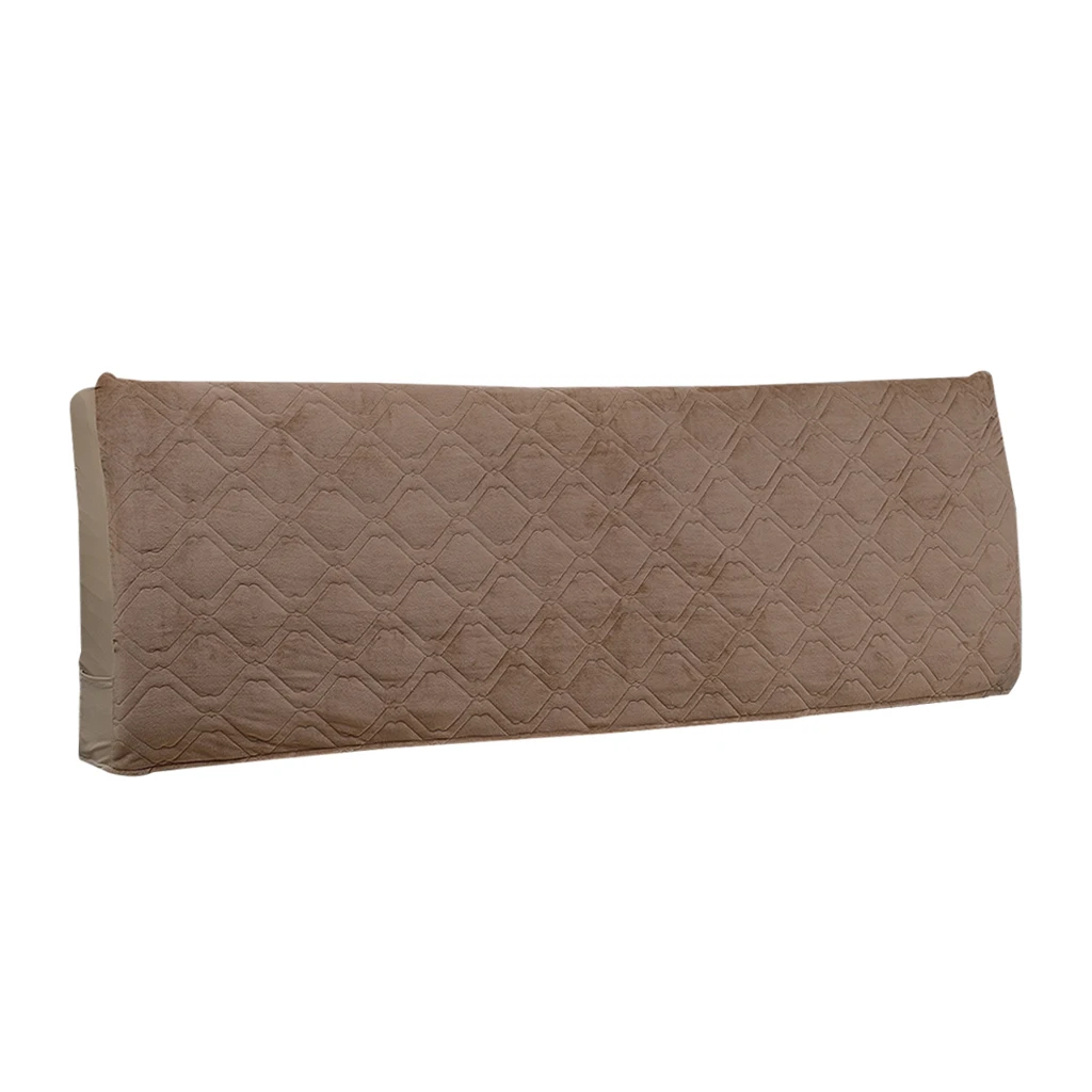 Thicken Stretch Bed Headboard Slipcover Protector Solid Color Dustproof Cover Bedside Bedroom Decorative Protectors