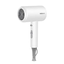 Портативный фен для волос с анионовыми ионами, фен для путешествий, домашнего использования, инструмент для ухода за волосами