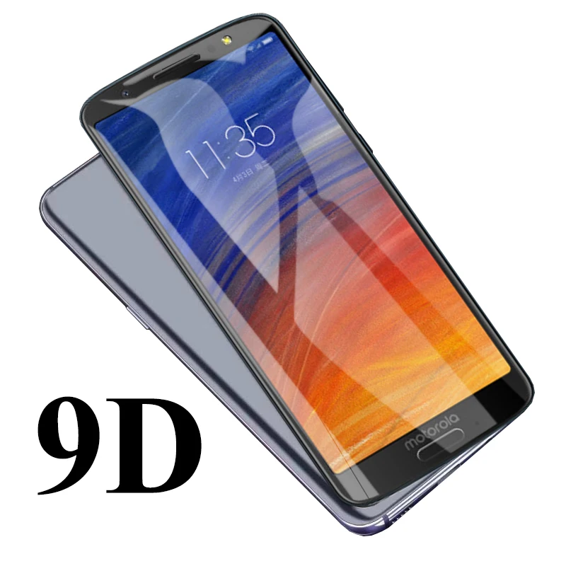Закаленное стекло 9D для Moto G6 Plus Защита экрана Motorola One P30 Note G7 Power Play E5 E4 защитная стеклянная пленка|Защитные