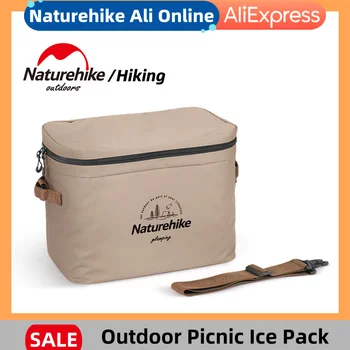 Naturehike 피크닉 아이스 쿨러 박스 팩, 초경량 캠핑 여행 파티, 야외 음료, 맥주 보냉 식품 보관, PVC 가방