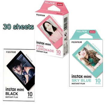 

Original Fujifilm 30 sheets Instax Mini Fuji Film For Mini 8 7s 7 9 50s 50i 90 25 dw Share SP-1 Polaroid Instant Photo Camera