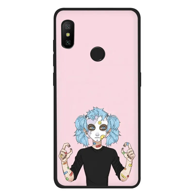 Мягкий чехол для телефона из ТПУ EWAU Sally Face для Xiaomi Redmi 4A 4X5 5A 6 6A 7 7A Plus GO S2 K20 pro - Цвет: B4