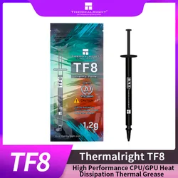 Thermalright – CPU/GPU TF8 1.2/2/5.8/12.8g, haute Performance, Dissipation thermique, graisse thermique 13.8 w/m k, pour ordinateur CPU/GPU 