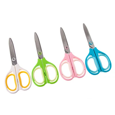 1pc KOKUYO AIRO FIT SAXA Adult Scissors Hand Craft Save Effort Knife Office  School Stationery Handmade Craft Scissors