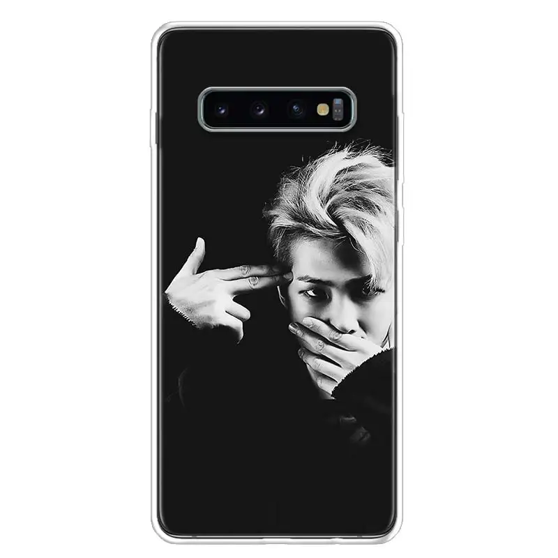 Рэп монстров RM Namjoon крышка чехол для телефона для samsung Galaxy A10 A20E A30 A40 A50 A70 A50S A80 M30S A6 A7 A8 A9 Plus+ Coque