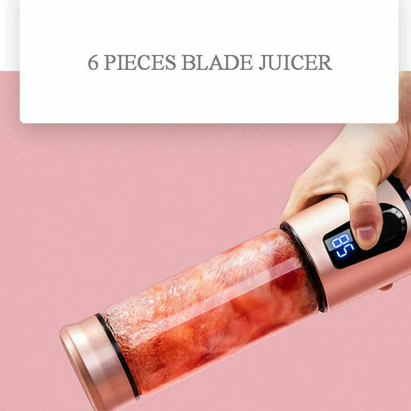 

Portable Electric Juicer Blender Usb Mini Fruit Mixers Juicers Fruit Extractors Food Milkshake Multifunction Juice Maker Machine