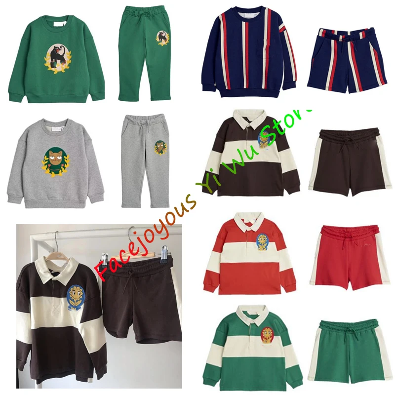 Mr New Spring Summer Children Clothing Sets Boys Sports Pants 2pcs/set Infant Outfit Kids Clothes Suit Boy Girl Tracksuit 1-8 Y | Детская