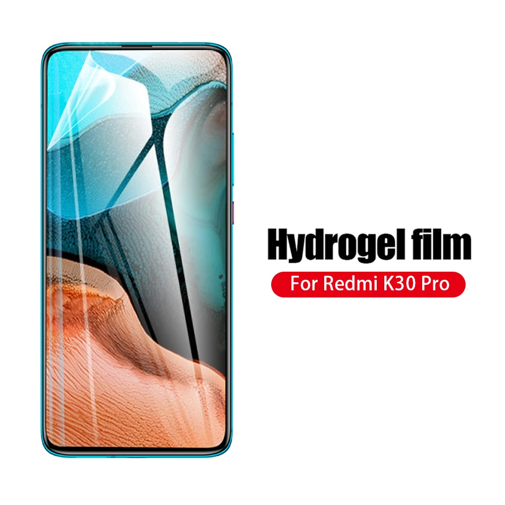 2 шт./лот мягкая Гидрогелевая пленка для Xiaomi Redmi K30 K30Pro Poco F2 Pro Защитная экрана |