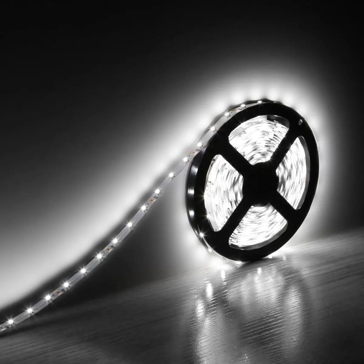 

ZK20 2835 Led strip lamp waterproof 3M sense DC 60LEDs/M Battery case cabinet Bed bottom TV Portable strip light warm/cold light