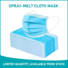 Face Mouth Disposable Masks 3 Layers Dustproof masque Mask Facial Protective Masks Anti-Dust Mask 50/100 pcs mascarilla