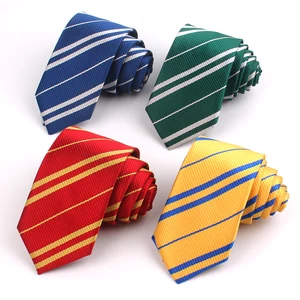 Corbatas ajustadas para hombres y mujeres, corbata informal a rayas para niños y niñas, trajes para estudiantes, corbata delgada JK