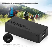 6 цветов, 5 В, USB, сделай сам, чехол для внешнего аккумулятора, коробка для хранения, чехол для внешнего аккумулятора для телефонов на 5600 мАч(без аккумулятора