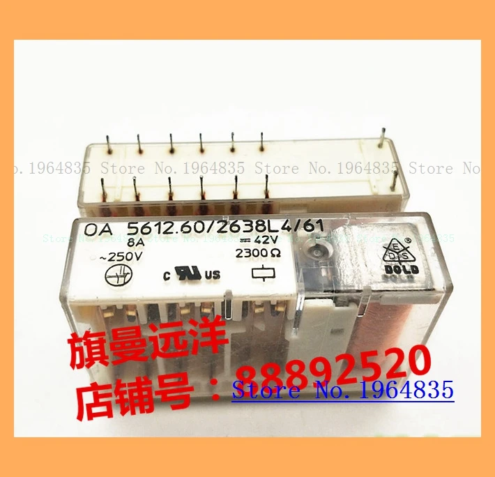 

relay 5612.6 2638L4 61 42V relay 5612.60/2638L4/61