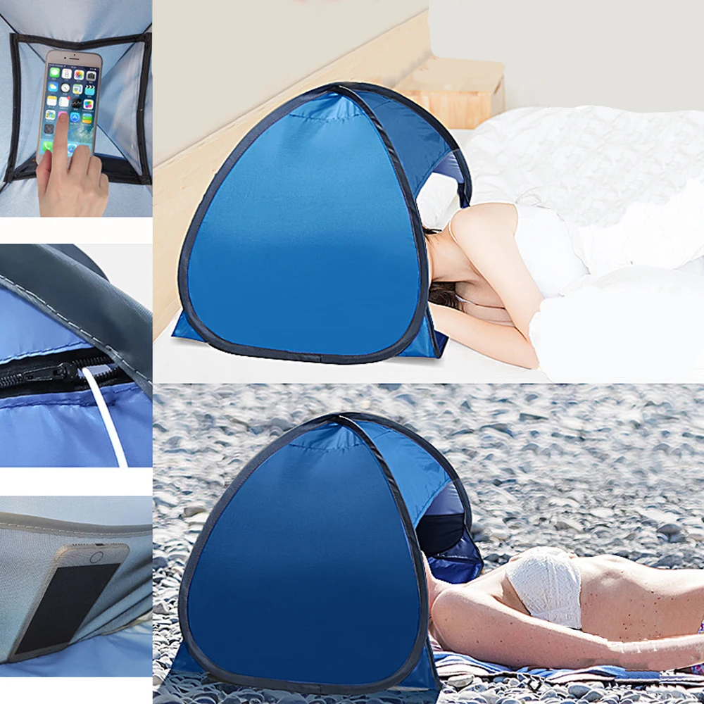 Beach Face Tent Shelters Camping UV Protection Pop Up Sun Shade Awning Travel Tourist Tents Shelter XA204A | Спорт и развлечения