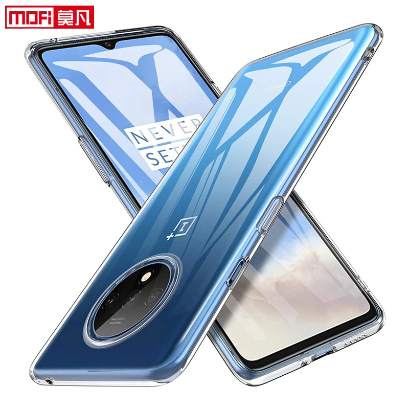 clear case for oneplus 7t case OnePlue 7T Pro transparent cover Ultra thin soft back tpu 1