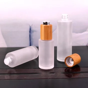 

280pcs* 30ml 1oz Frost Glass Mist Spray Bottle Bamboo Pump Bottles 450pcs 10ml roller on essential oil Packaging Bottles