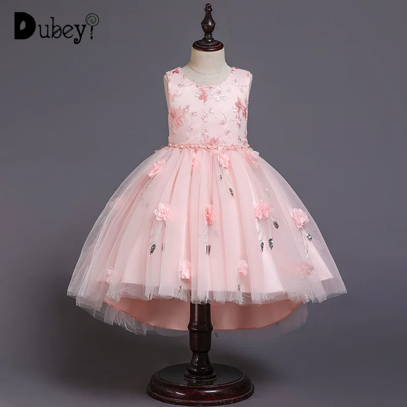 

Flower Girl Pageant Princess Little Mermaid Dress Elegant Party Dress for 4-12 Years Old Girl Evening Prom Costumes