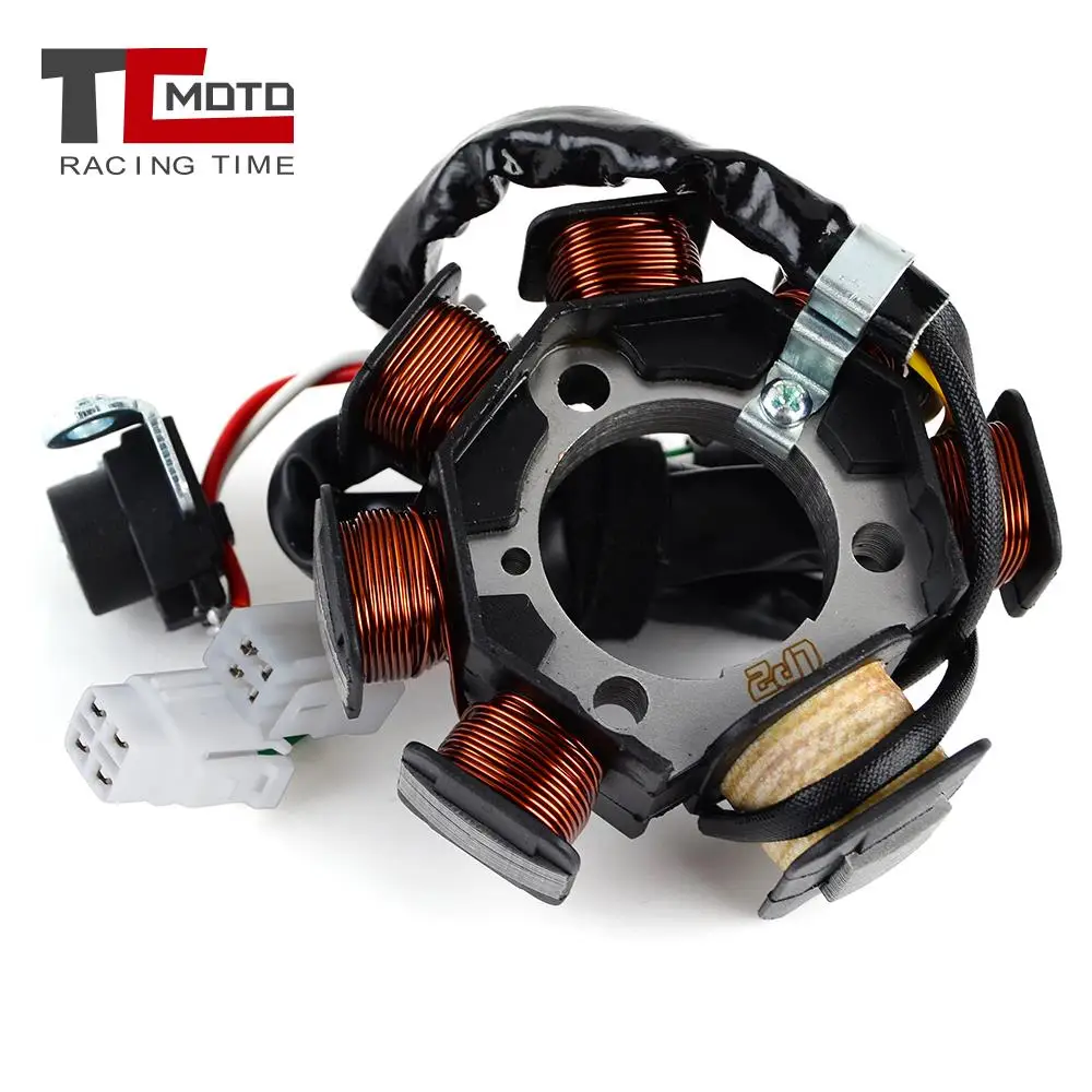 Statore Bobina Per Yamaha Ttr125 Tt R125 Ttr 125 Tt-R125 2003-2017 Ttr125L Ttr125Le Ttr125Lwe Ttr125E Oem 5Hp-85510-10 5Hp-H5510-10