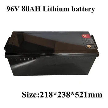 

Waterproof 96v 80ah Lithium Ion Bateria Li Ion Battery for Golf Cart RV AGV Marine Tourist Car Caravan RV E-sweeper +10A Charger