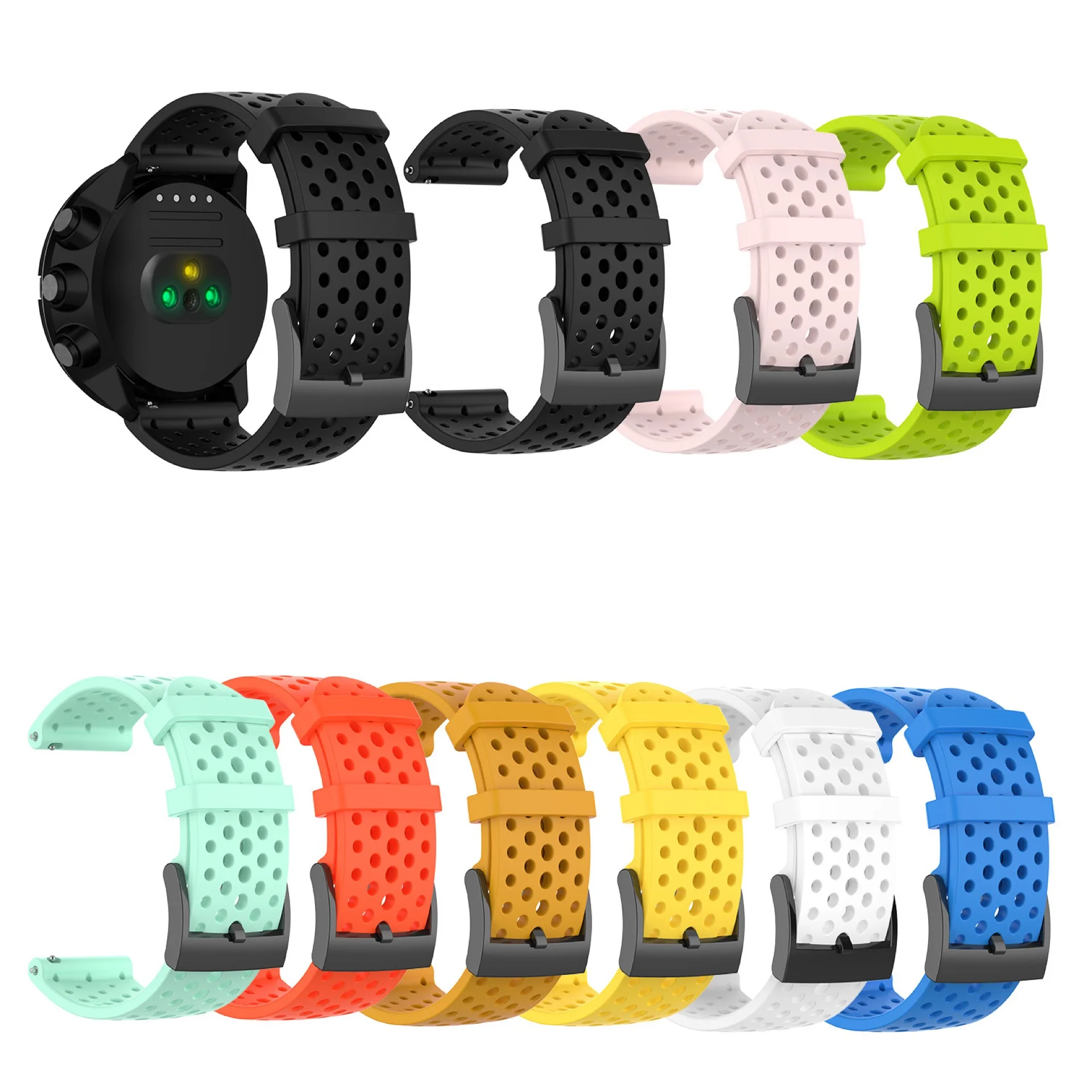 Silicone Strap Replacement Watch Band Wrist Bracelet for Suunto 9 Spartan Sport HR Baro Smart | Наручные часы