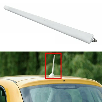 

for Fiat 500 White Aerial Mast Antenna 51910790 52019353 Auto Radio Aerial