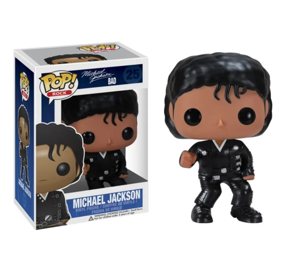 FUNKO POP Майкл Джексон BEAT IT BILLIE JEAN BAD виниловые фигурки Коллекция Модель игрушки для детей подарок на день рождения
