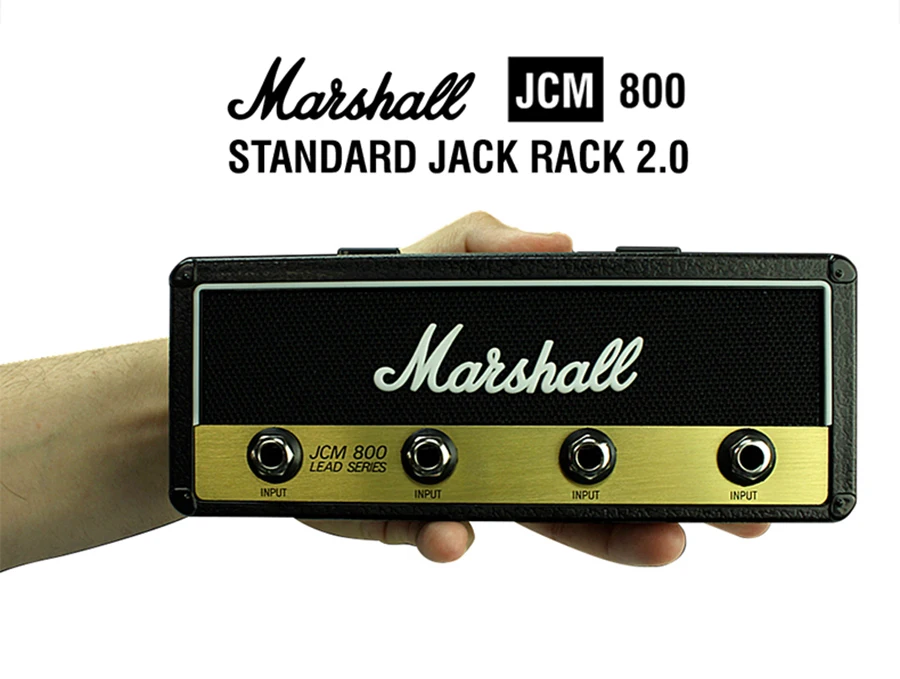 Ключ для хранения Marshall брелок-Гитара Держатель Jack II стойка 2,0 Электрический Подвесной ключ стойка Amp винтажный усилитель JCM800 стандарт