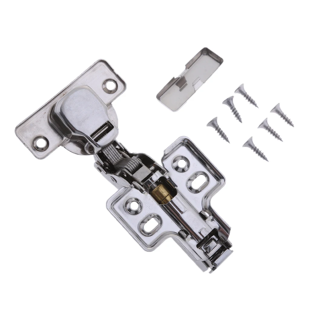 Marine 304 Stainless Steel RV Boat Home Door Cabinet Hinge 105 Degrees Soft Close Inset Hinge