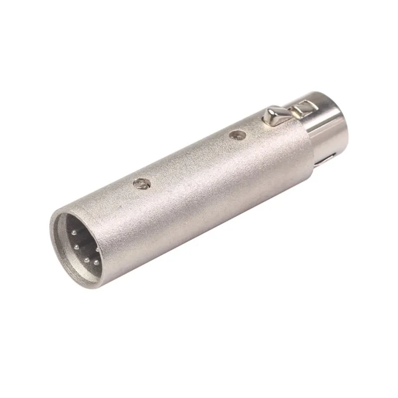P01 Практичный конвертер 3 Pin XLR Female To 5 Pin XLR папа разъем адаптер для видеокамеры DMX сигнальный светильник - Цвет: P01