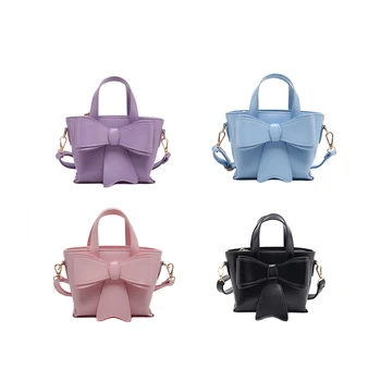 

Fashionable Women's Handbag Bowknot Women's Bag Wild Messenger Bag One Shoulder Bag PU Leather Bag