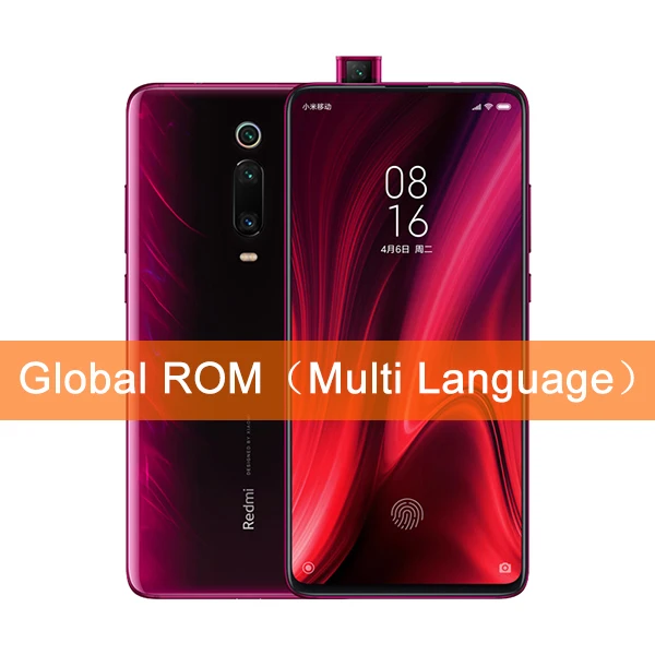 Global ROM Red Смартфон Xiaomi Redmi K20 Pro с глобальной ПЗУ, 12 Гб, 512 ГБ, Snapdragon 855 Plus, 48 Мп+ 20 Мп камера, 4000 мАч, 6,39 дюйма, AMOLED экран - Цвет: Global ROM Red