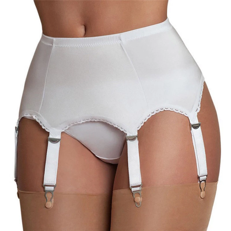 Sexy Lingerie Garter Belt Women's High Waist Mesh Suspender Belts Female Ladies Elastic Garters Femme Underwear Sleepwear
