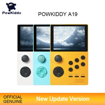 

POWKIDDY A19 Pandora's Box Android Supretro Handheld Game Console IPS Screen Built-In 3000+Games 30 3D New Games WiFi Download