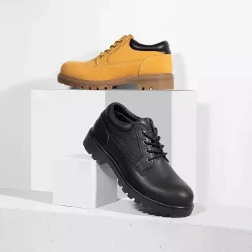  Xiaomi QIMIAN Men First layer cowhide Military style Tooling shoes Comfortable Non-slip outsole Slo