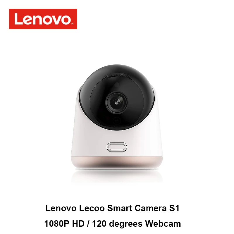 Смарт Камера lenovo Lecoo S1 WiFi IP беспроводной HD 1080P ночного видения 120 градусов веб