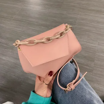 

Popular texture summer small bag female 2020 new net red wild ins super fire chain crossbody shoulder bag