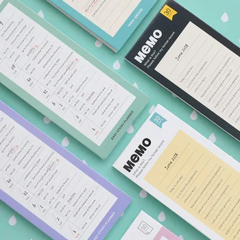 

30Sheets/Set To Do List Check List Memo Pad Notepad Paper Sticky Notes Weekly Planner Writing Pads Office School Supplies