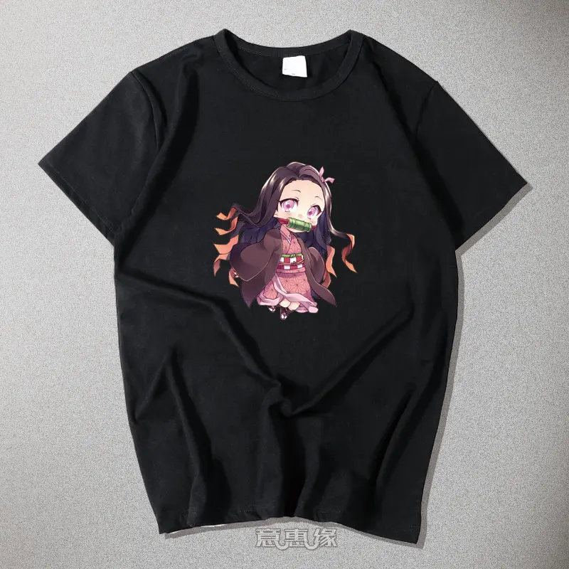 Аниме Demon Slayer: Kimetsu no Yaiba Agatsuma Zenitsu футболка для косплея для мужчин и женщин Kamado Tanjirou короткий рукав Футболка унисекс