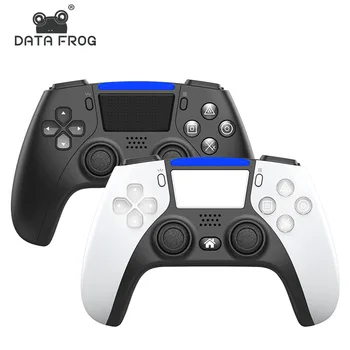 

DATA FROG Bluetooth Wireless Game Controller For PS4 Console For PS5 style Double Vibration Game Gamepad For PC /Android Phone