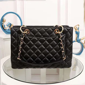 

Luxury Women's Tote Bags Handbags Large Capacity Brand Real Leather Single Shoulder Bag High-end Lady's Classic Fashion Purse